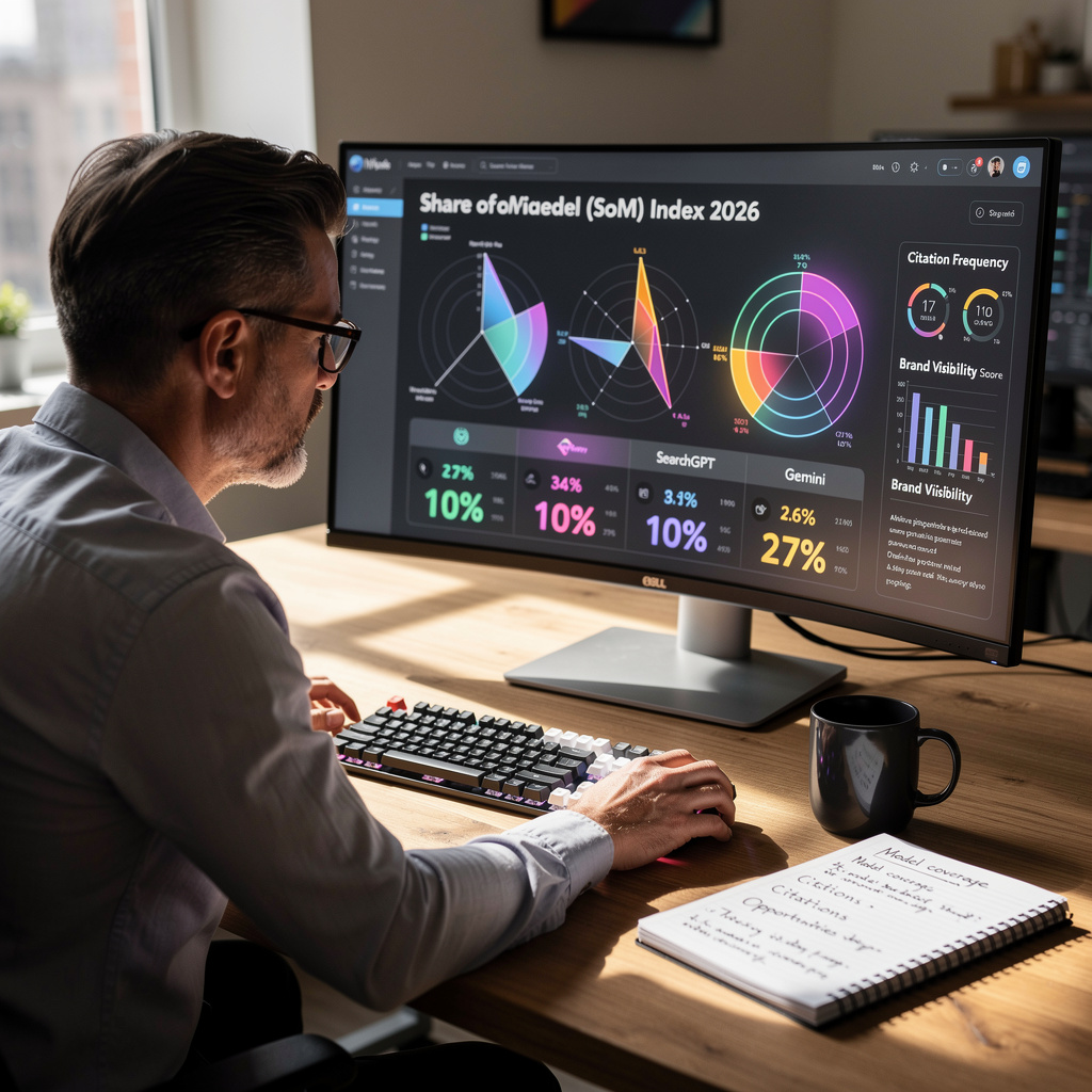 Share of Model (SoM) Auditing: How to Track Your Brand's Visibility Inside 2026 AI Search Engines